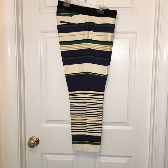 J.Crew COLLECTION BENNETT Chino In Multistripe  NWT - Picture 2 of 5